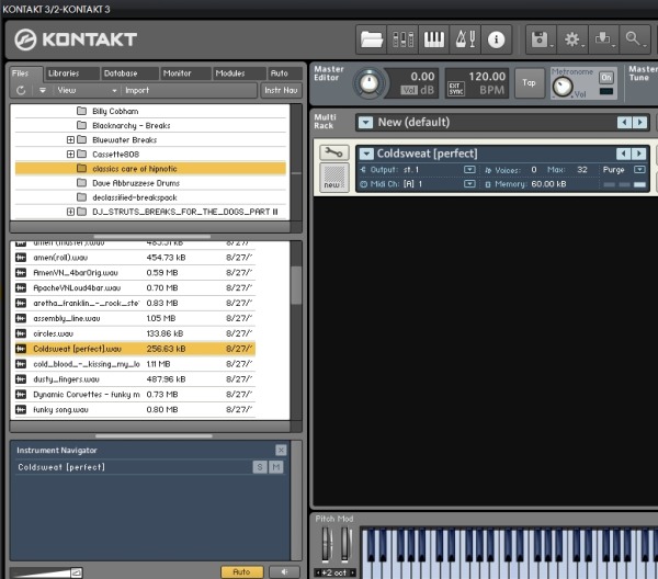 Loading a Drum Sample