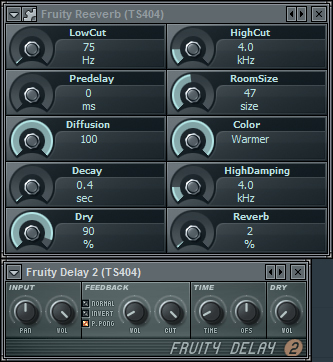 Как сделать эхо в fl studio 10