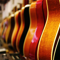 How to Create a Wall of Acoustic Guitars