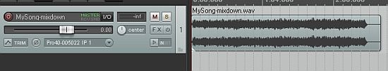 Rendering in Reaper for a High Quality Mixdown